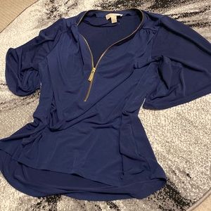 Michael Kors dress shirt navy blue size M